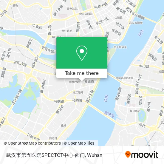 武汉市第五医院SPECTCT中心-西门 map