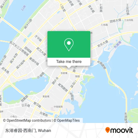 东湖睿园-西南门 map