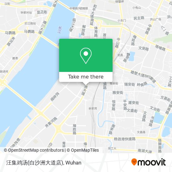 汪集鸡汤(白沙洲大道店) map