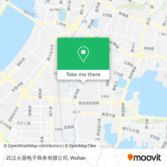 武汉火葵电子商务有限公司 map