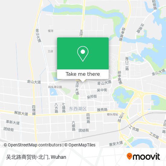 吴北路商贸街-北门 map