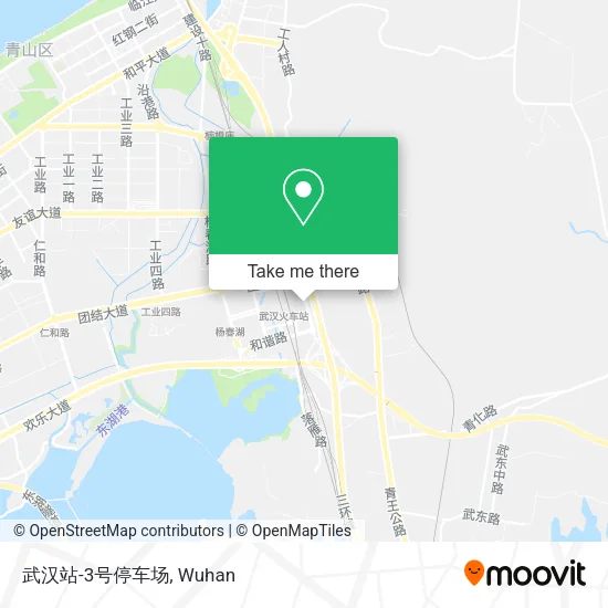 武汉站-3号停车场 map