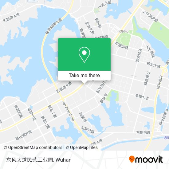 东风大道民营工业园 map