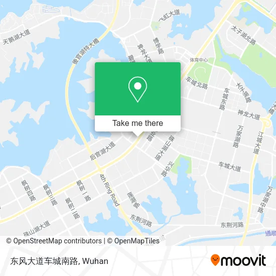 东风大道车城南路 map