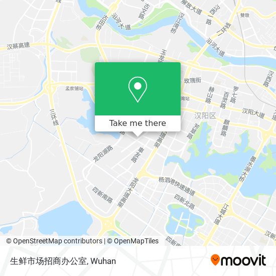 生鲜市场招商办公室 map