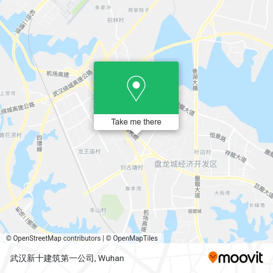 武汉新十建筑第一公司 map