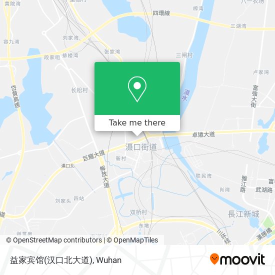 益家宾馆(汉口北大道) map