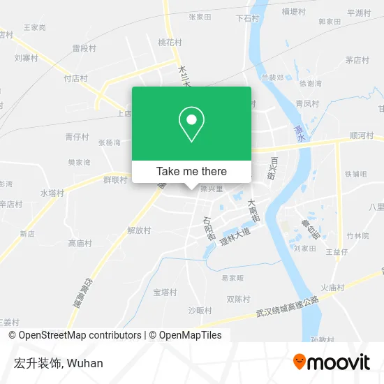 宏升装饰 map