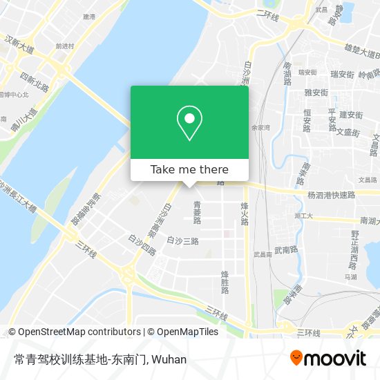 常青驾校训练基地-东南门 map