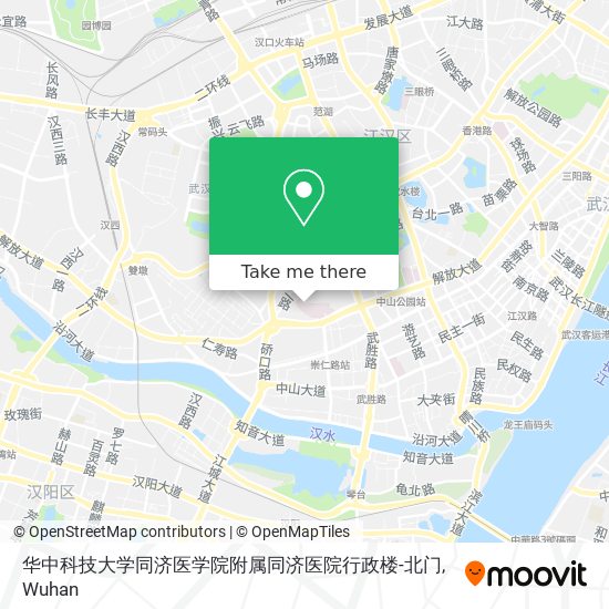 华中科技大学同济医学院附属同济医院行政楼-北门 map