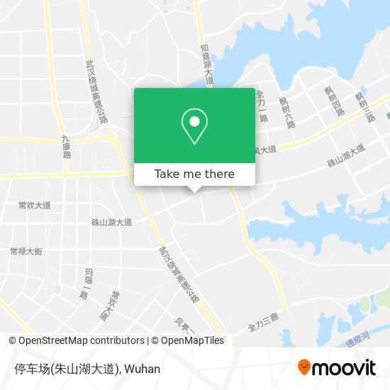 停车场(朱山湖大道) map