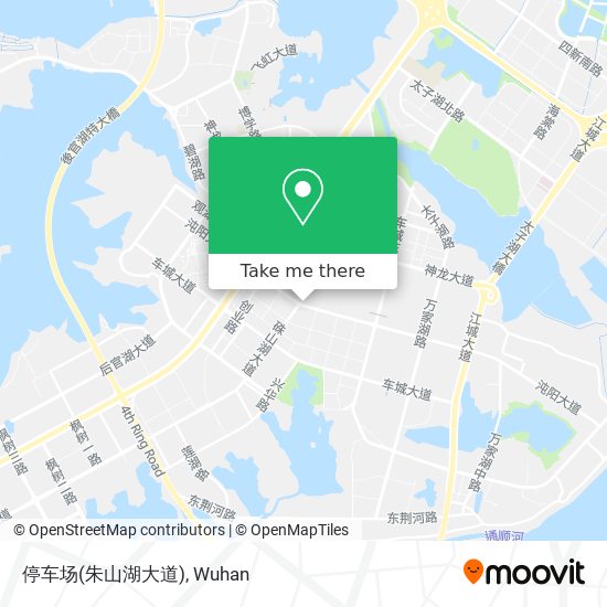 停车场(朱山湖大道) map