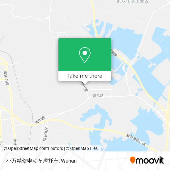 小万精修电动车摩托车 map