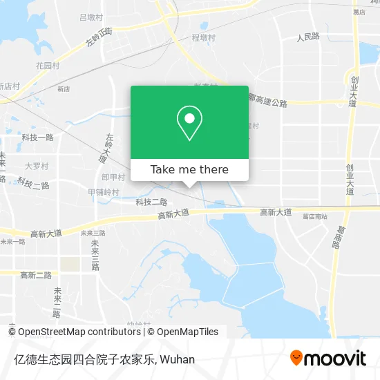 亿德生态园四合院子农家乐 map