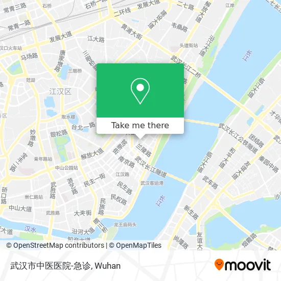 武汉市中医医院-急诊 map