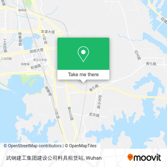 武钢建工集团建设公司料具租赁站 map