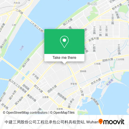中建三局股份公司工程总承包公司料具租赁站 map