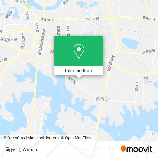 马鞍山 map