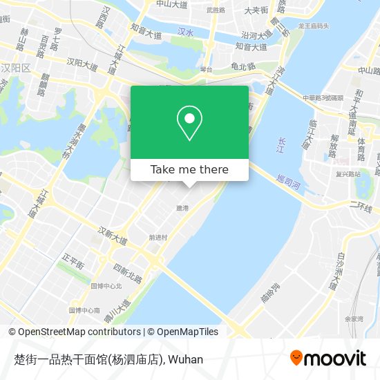 楚街一品热干面馆(杨泗庙店) map