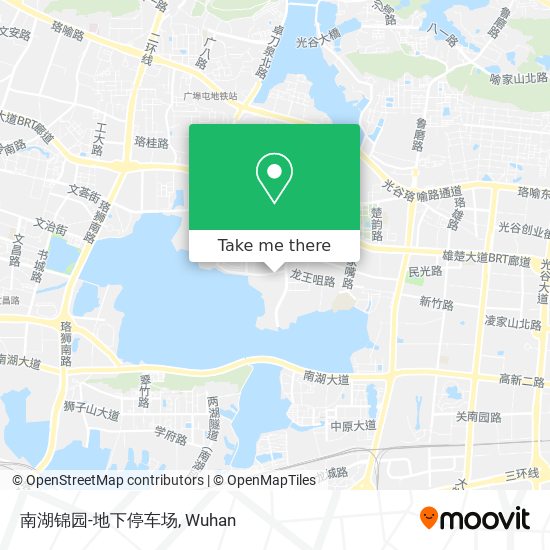 南湖锦园-地下停车场 map