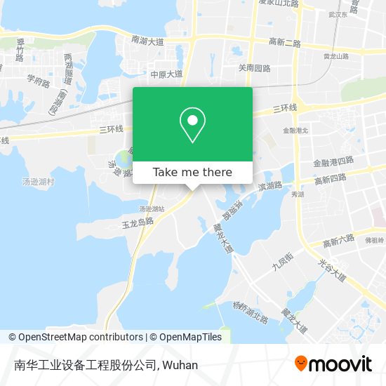 南华工业设备工程股份公司 map