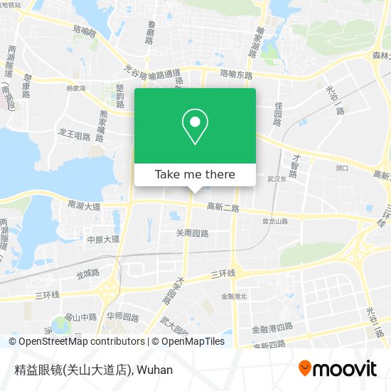 精益眼镜(关山大道店) map