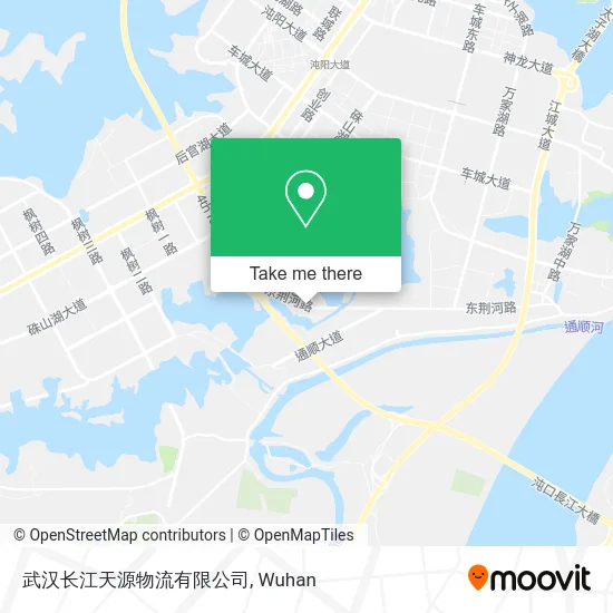 武汉长江天源物流有限公司 map