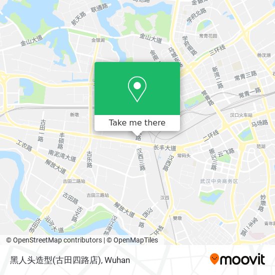 黑人头造型(古田四路店) map