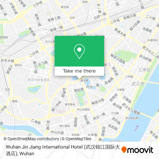 Wuhan Jin Jiang International Hotel (武汉锦江国际大酒店) map