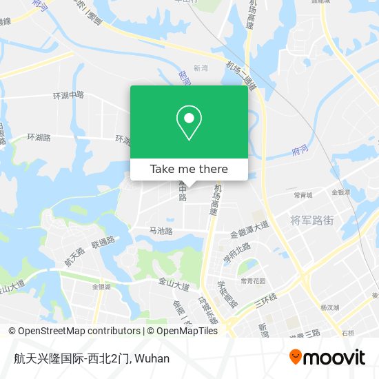 航天兴隆国际-西北2门 map