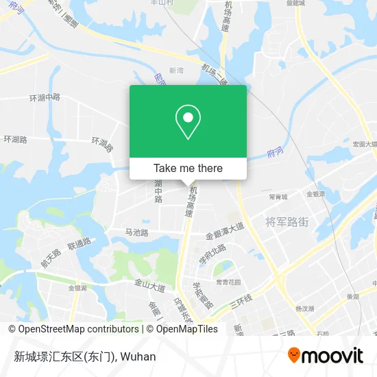 新城璟汇东区(东门) map