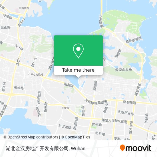 湖北金汉房地产开发有限公司 map