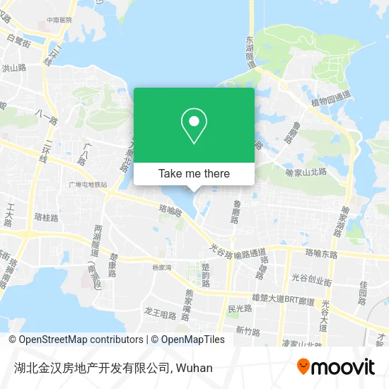 湖北金汉房地产开发有限公司 map