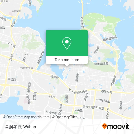 星润琴行 map