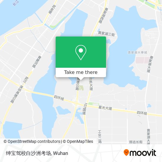 绅宝驾校白沙洲考场 map
