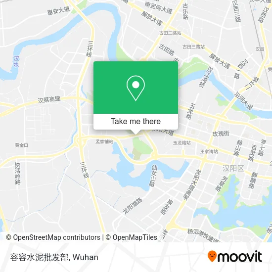容容水泥批发部 map