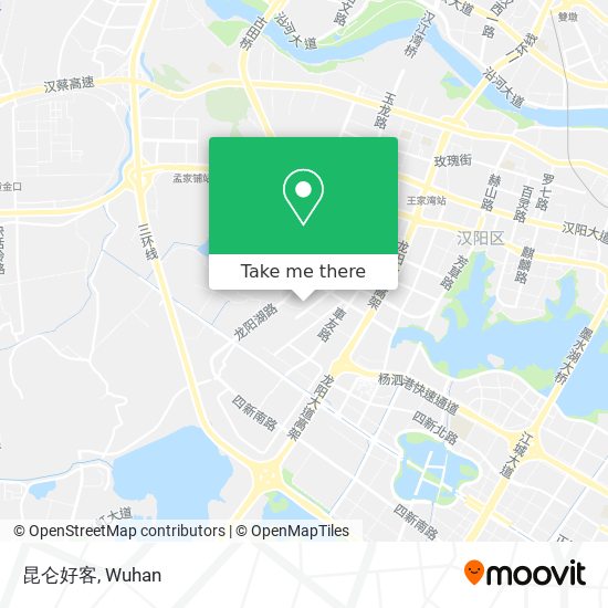 昆仑好客 map
