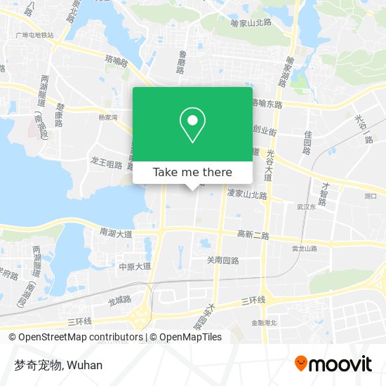 梦奇宠物 map