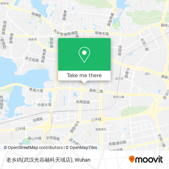 老乡鸡(武汉光谷融科天域店) map