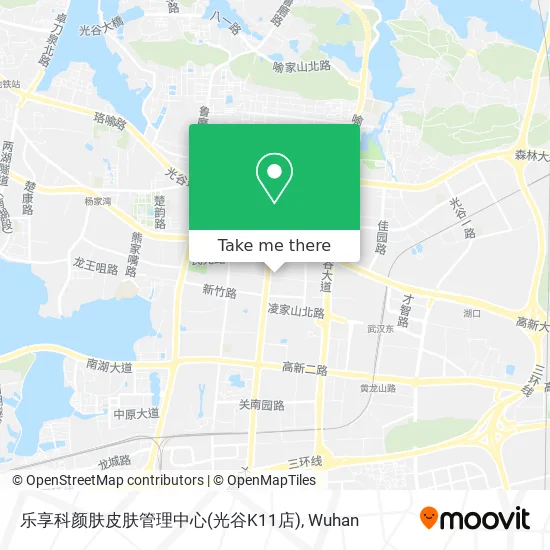 乐享科颜肤皮肤管理中心(光谷K11店) map