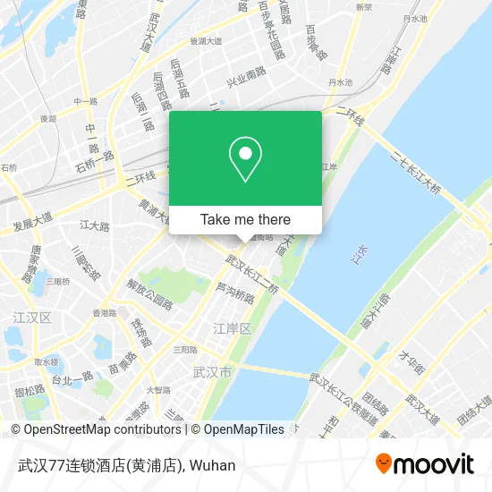武汉77连锁酒店(黄浦店) map