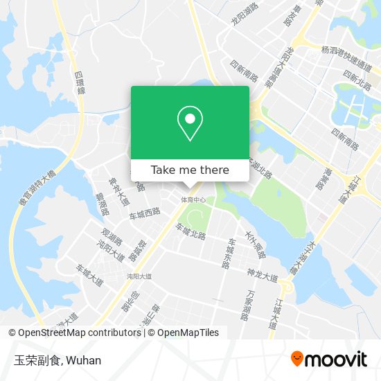 玉荣副食 map