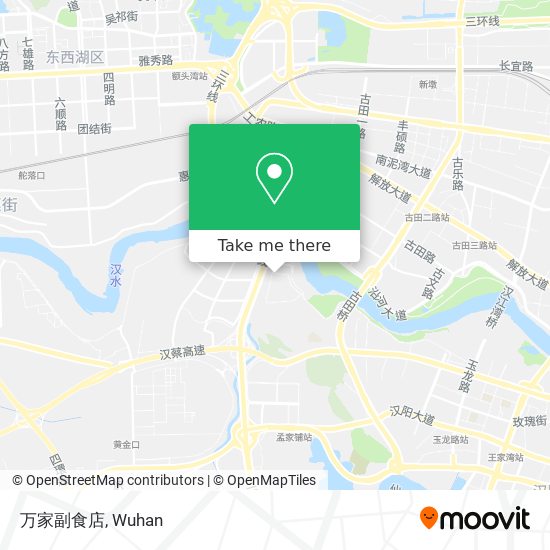 万家副食店 map