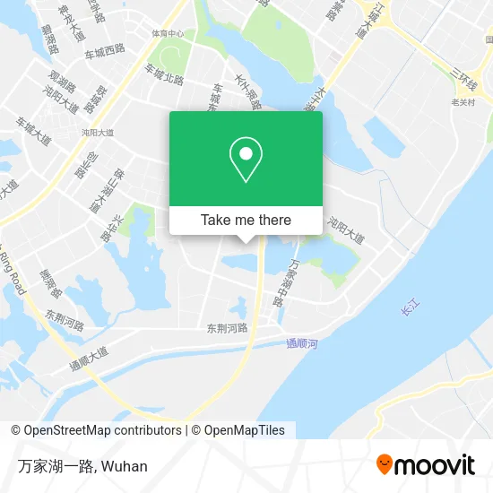 万家湖一路 map