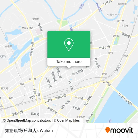 如意馄饨(后湖店) map