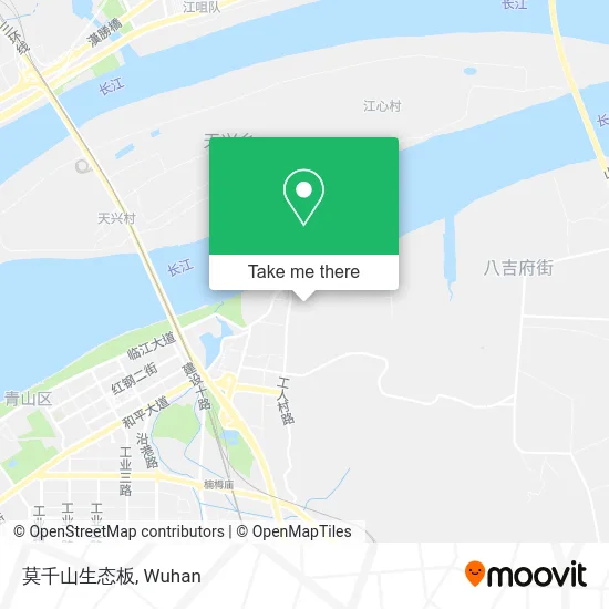 莫千山生态板 map