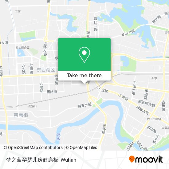 梦之蓝孕婴儿房健康板 map