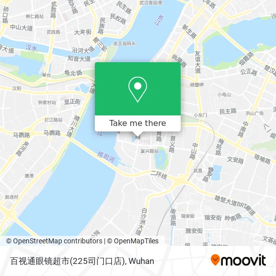 百视通眼镜超市(225司门口店) map