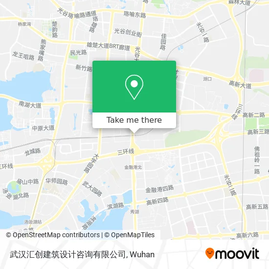 武汉汇创建筑设计咨询有限公司 map
