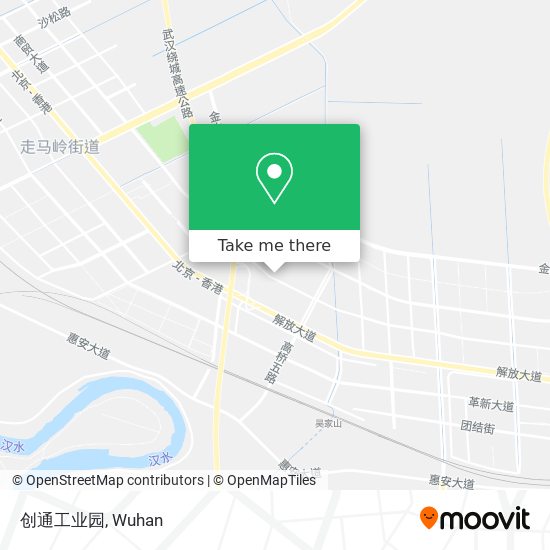 创通工业园 map